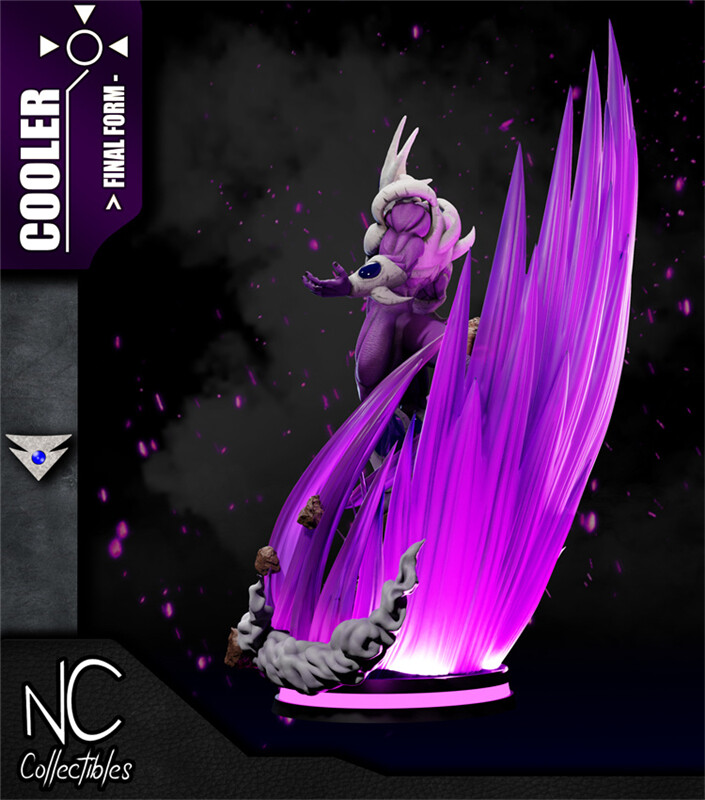 DRAGON BALL Cooler Statue Resin NC Studio Model With Lights 1/6 61cm eBay