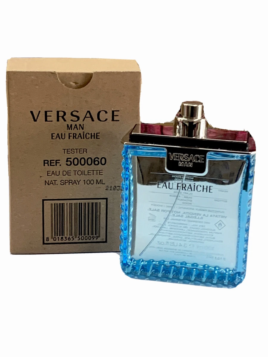 VERSACE MAN EAU FRAICHE TESTER VERSACE for Men eBay