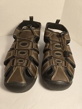 Khombu Brown Men's Size 11M Lace Up Sandal