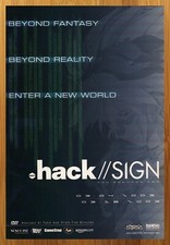 2002 Dot Hack .hack SIGN DVD Vintage Print Ad/Poster Official Anime Promo Art