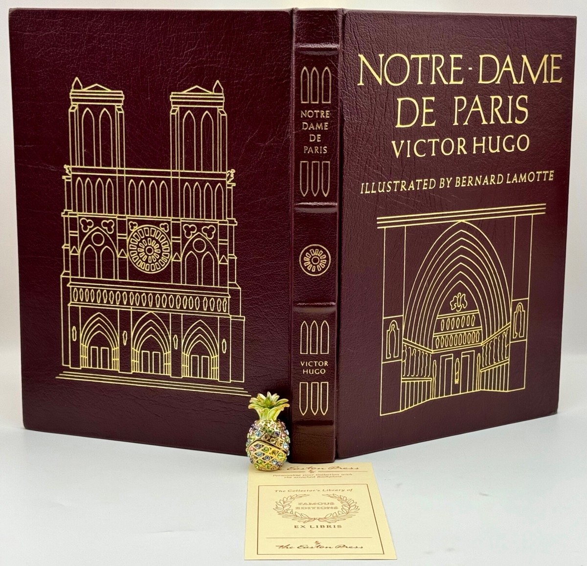 Easton press NOTRE DAME de PARIS Collector DELUXE LTD HORROR