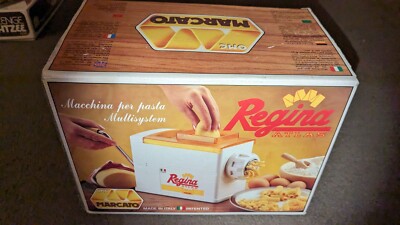 Marcato Regina Atlas Pasta Extruder Maker & Accessories Made In Italy 1993