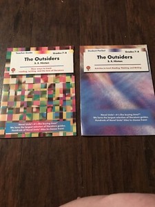 The Outsiders Novel Units Grades 7 8 Student Packet And Teacher Guide Ebay