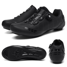 Sneakers Ciclismo Uomo Strada Bici Stivali Autobloccanti Scarpe Corsa Bici 