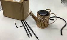 Solar Watering Can Lights Hanging Kettle Lantern Light Waterproof Garden Decor