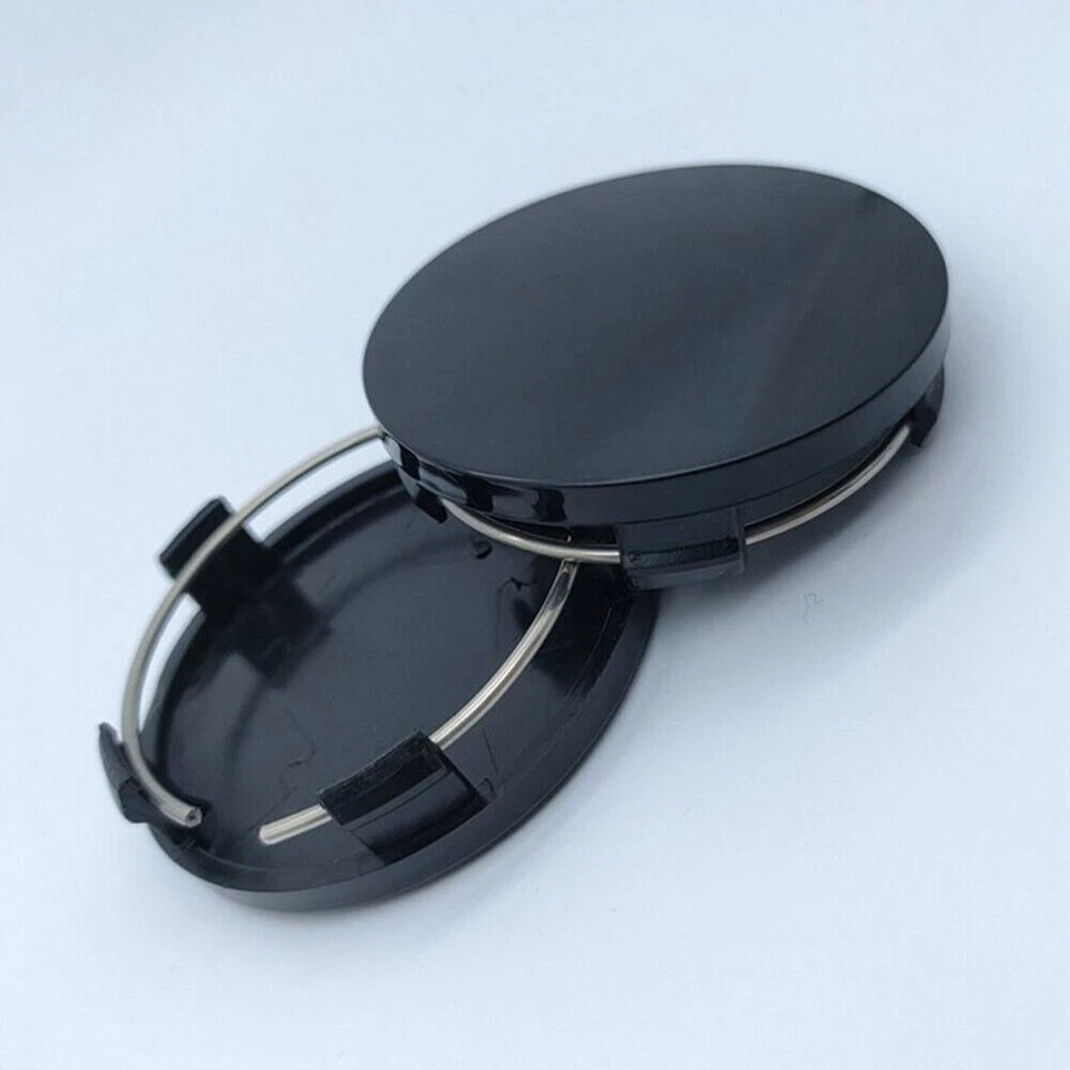 4pcs 60mm (in:56mm) Car Wheel Hub Center Caps Cover Badge Emblem ABS Accessories — 第 4/4 张图片