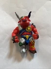 1991 Vintage GROUNDCHUCK Mirage Studios TMNT Playmates RED BULL Action Figure 4”