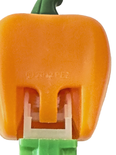 Set di 3 dispenser di pez Halloween sfusi con piedi, lanterna Jack O, Dracula, strega - Foto 8 di 19