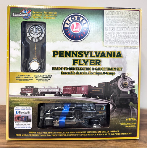 NUEVO Juego de tren Lionel 6-83984 Pennsylvania Flyer listo para funcionar calibre O | Condition: New