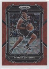 2022-23 Panini Prizm Choice Red Prizm 66/88 Cameron Thomas #20 09dp