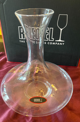 New in Box Unused Riedel Ultra 43.4 fl.oz. Clear Glass Wine Decanter