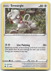 Smeargle 015/015 McDonald's Promos 2022 Holo Promo