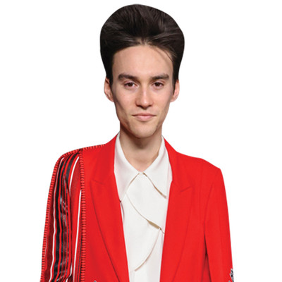 Jacob Collier (Red Suit) Half Body Buddy Cutout