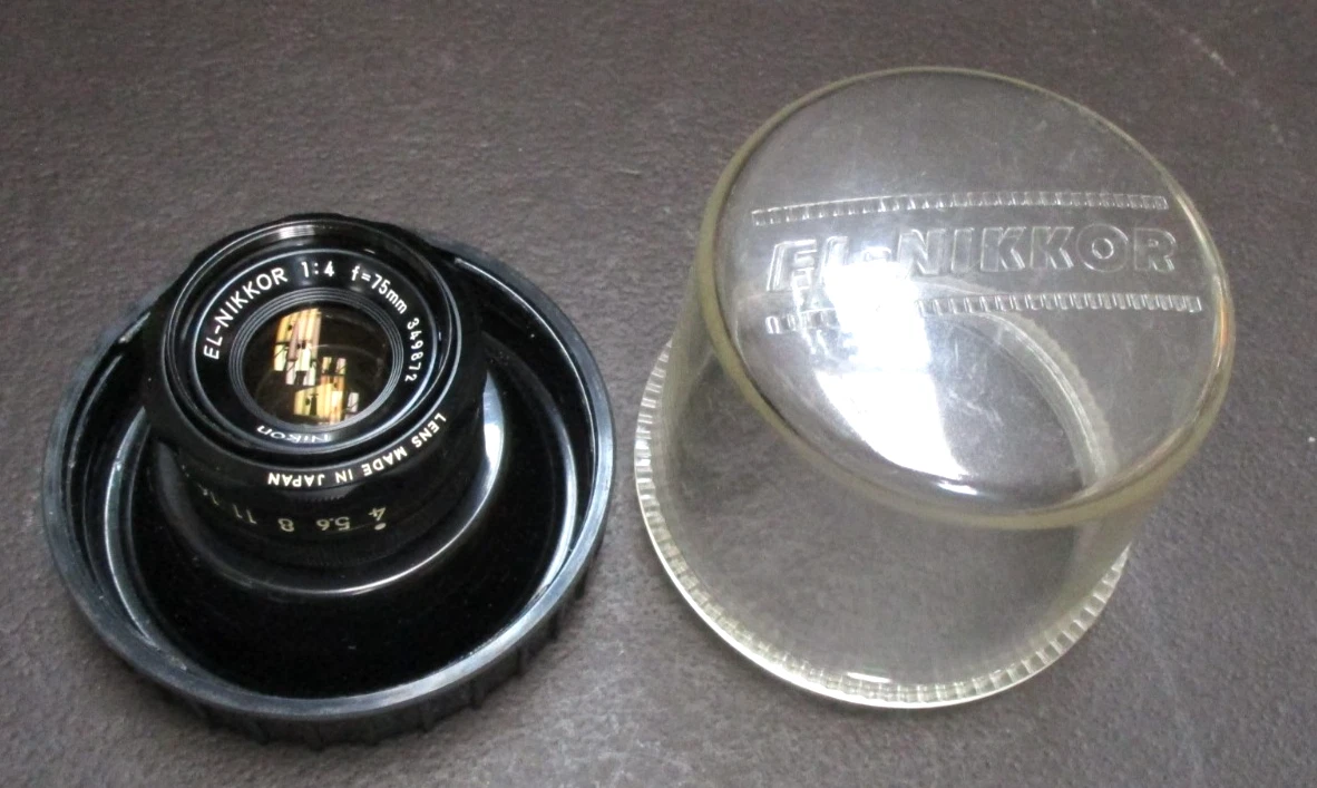 Nikon Photography Enlarging Lenses 75 mm Darkroom Enlarging Lens