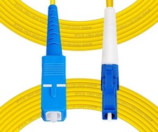 -50M165ft OS2 SC to LC Fiber Patch Cable Single Mode, Simplex, Length Option ...