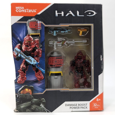 MEGA Construx Halo Damage Boost Power Pack FPJ24 NISB   Sealed, Rare!