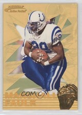 1996 Pinnacle Action Packed 24 Karat Gold Marshall Faulk #11 HOF px8