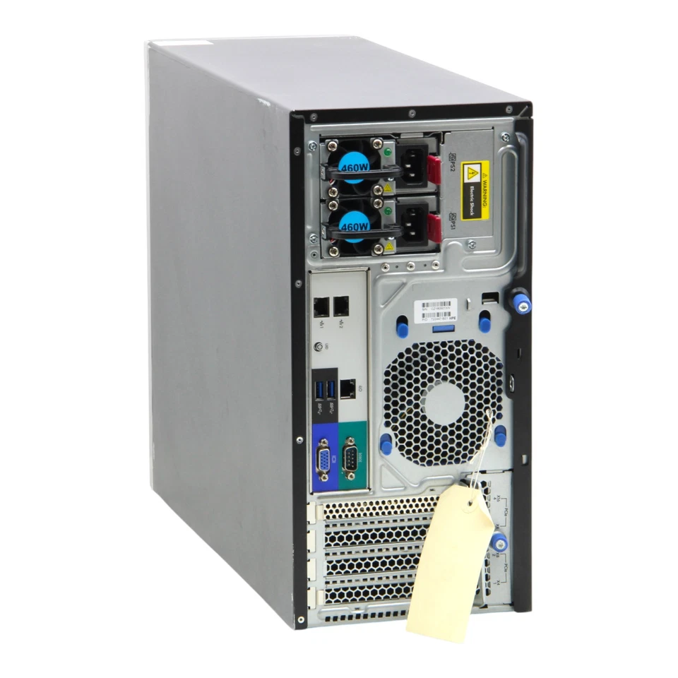 HP ProLiant ML310e G8 Pentium G3240 8GB P420 8x SFF Red. PSU Tower Server - Bild 4 von 4