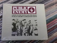 Public Enemy "Greatest Hits" Gangsta Rap Advisory eXplicit Hip Hop NEW Sealed CD