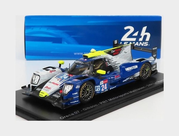 1:43 Spark Oreca Gibson 07 Gk428 4.2L V8 #24 Le Mans 2021 P.Kelly G.Aubry S8240-image