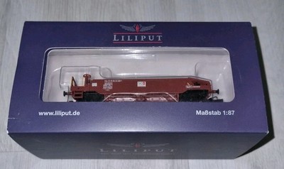 Liliput L230113  H0 2-teiliges Set Schotterwagen der SOB, Epoche VI