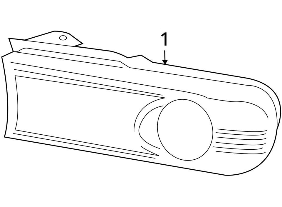 Левая оригинальная передняя фара для Toyota Fj Cruiser 2007-2011 годов выпуска PBAA7 - Изображение 4 из 4