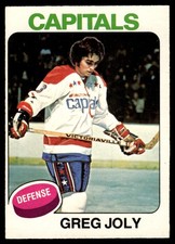 1975-76 O-Pee-Chee Vintage Hockey Greg Joly #170 VIEW SCAN