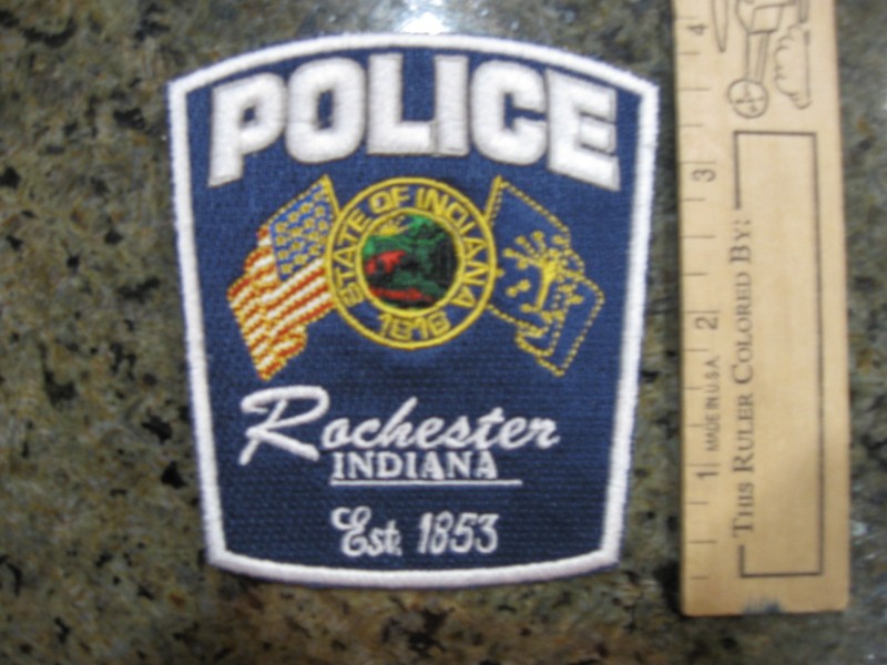 Rochester Indiana Police patch IN