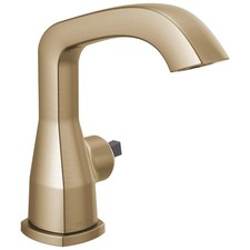 Delta 576-CZLPU-LHP-DST Stryke Faucet Pop-Up Less Handle Champagne Bronze 1-Hole