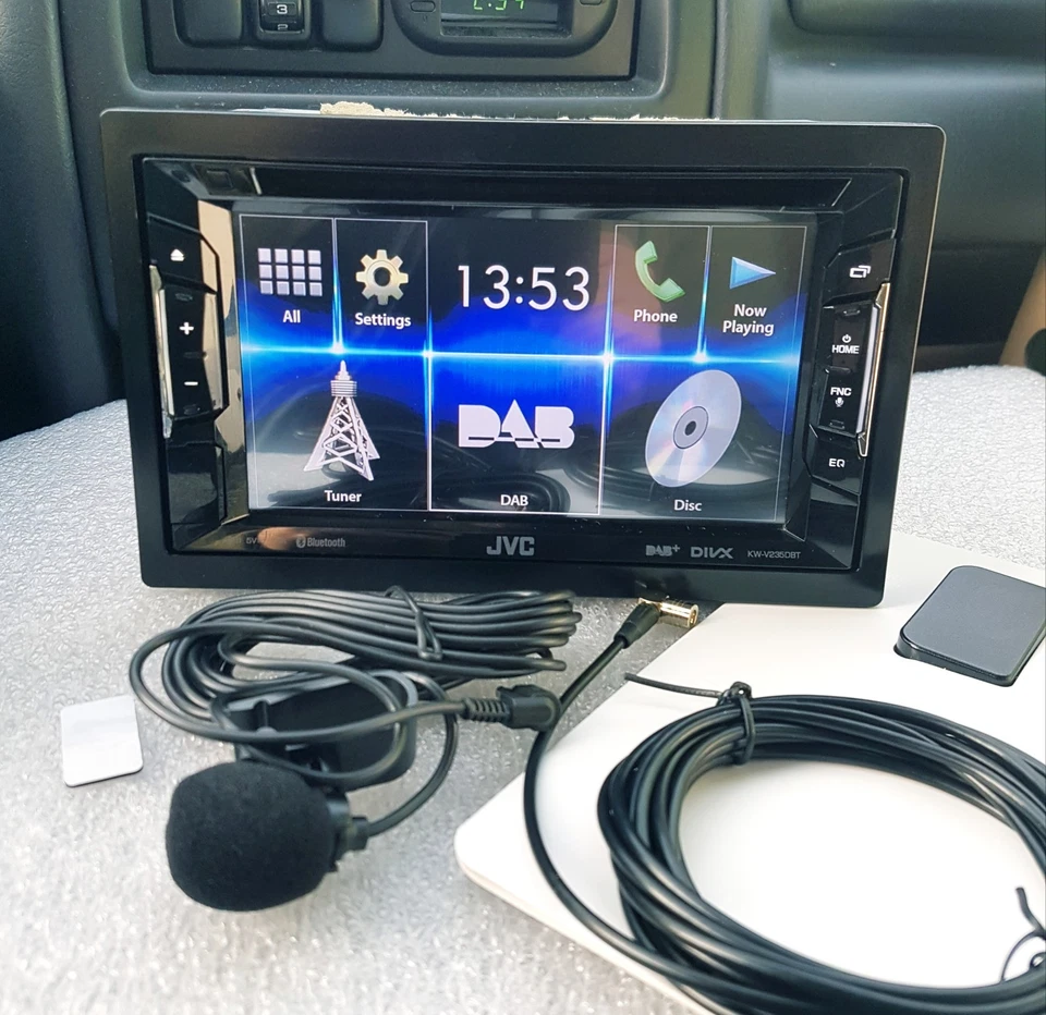 JVC KW-V235DBT CD DVD USB DAB+ Bluetooth FLAC 6.2"Touch 2Din Autoradio - Bild 4 von 4