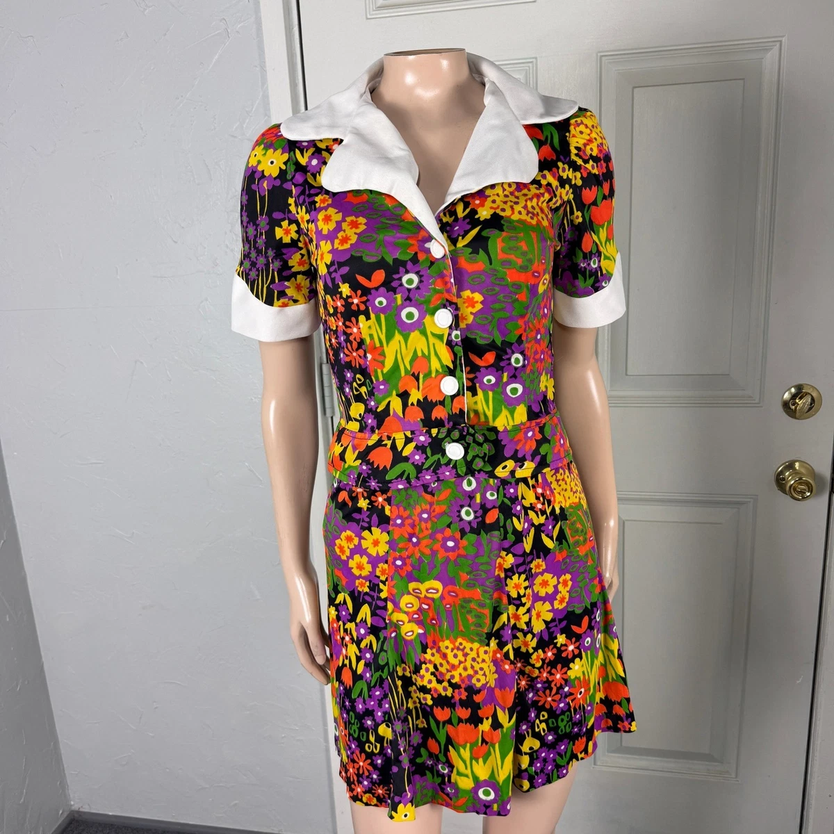pink brown dress Indie Brown Floral Dress Tea N Rose X-Large