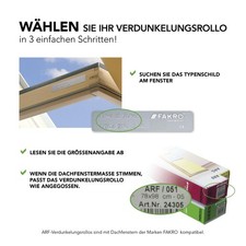 Fakro Rolgordijn verduisterend met zijgeleiding handbediend ARF 78/98 051 Marine