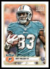 2012 Topps Magic #18 Jeff Fuller Rookie RC Miami Dolphins football card. rookie card picture