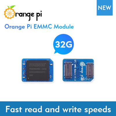 Orange Pi EMMC Module 32GB 64GB 256GB EMMC 5.1 Module for Orange Pi 5 Plus 3D NA