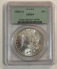 1898 - O Morgan Silver One Dollar Coin PCGS