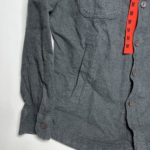 Grayers Men’s Medium Shirt Jacket Heavyweight Outdoors Button-Up Gray Cold Wthr - Picture 2 of 23