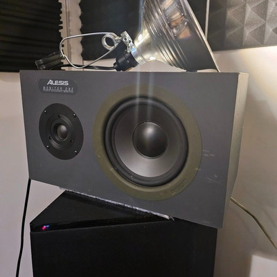 Pair of Alesis Monitor One, works great.
