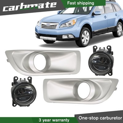 Front Bumper Lamp Kit For 2010-2011-2012 Subaru Outback Pair Fog Lights