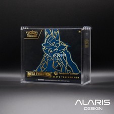 ALARIS POKEMON ETB MAGNETIC Acrylic CASE PROTECTOR ELITE TRAINER BOX PREMIUM