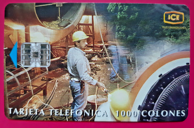 Telephone Card Costa Rica 1000 Colones E16