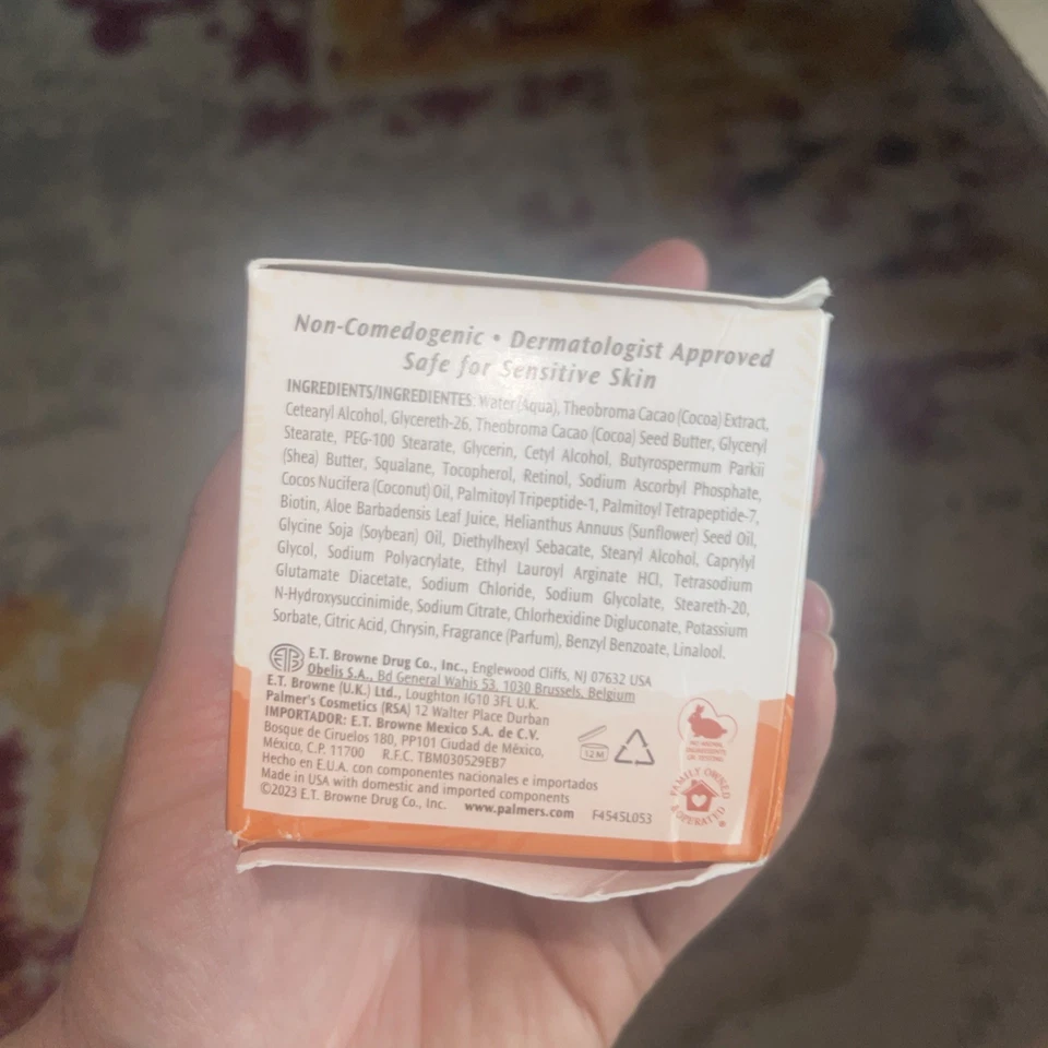 Creme noturno Palmers Moisture Rich para renovação noturna 2,7 oz cada - Imagem 3 de 4