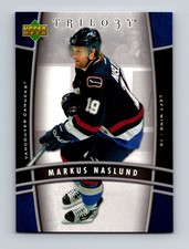 2006-07 Upper Deck Trilogy Markus Naslund Vancouver Canucks #96