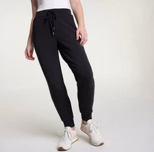 Calia By Carrie Underwood Black Soft Scuba Jogger Large