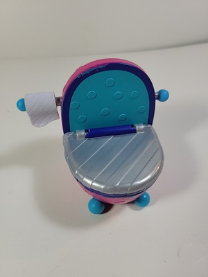 #ad LOL Surprise OMG Doll House Bathroom Toilet Flushing Sound Replacement Furniture $10.00