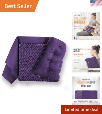 Natural Fillings Heated Pad 15x9in - Comforting and Microwavable for All Aches
