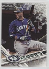 2017 Topps Holiday Wal-Mart Exclusive Metallic Snowflake Robinson Cano 8k4