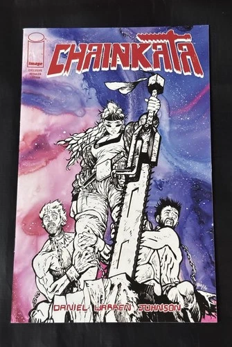 CHAINKATA #1 EXCLUSIVE RETAILER EDITION ASHCAN BY DANIEL WARREN JOHNSON