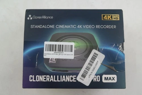 Cloner Alliance Prro UHD 4k ultra HD Video Recorder