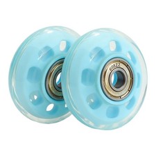 Suitcase Wheel Replacement 4pcs 50x20mm Roller PU Wheels for Luggage Axle