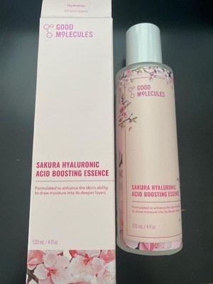 Good Molecules Sakura Hyaluronic Acid Boosting Essence ~ Full Size 4 Fl Oz